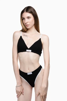 Комплект белья женский SOLMAZ D843 One Size Черный