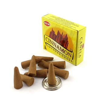 Благовоние Cinnamon HEM 10шт/уп. Арома-конусы Корица (31181K)