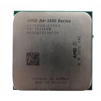 Процесор AMD A6-3500 (AD35000JZ33GX) (sFM1, 3T, 2.4 ГГц) Б/в