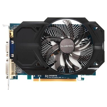 Відеокарта Gigabyte AMD Radeon R7 240 2Gb (GV-R724OC-2GI) (GDDR3, 128 bit, PCI-E 3.0)