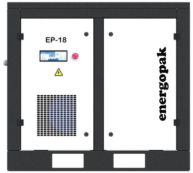 Винтовой компрессор Energopak EP 18 (2,0 м3/мин, 12,5 бар, 18 кВт)