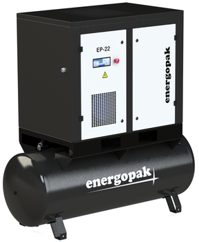 Винтовой компрессор Energopak EP 22-T500 с ресивером 500л (3,0 м3/мин, 10 бар, 22 кВт)