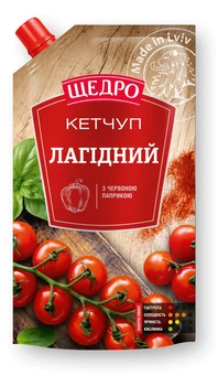 Кетчуп Щедро Лагідний 250 г
