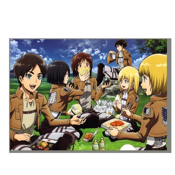 Постер плакат аніме Атака Титанів Attack on Titan 42х29 см А3 (poster_0335)