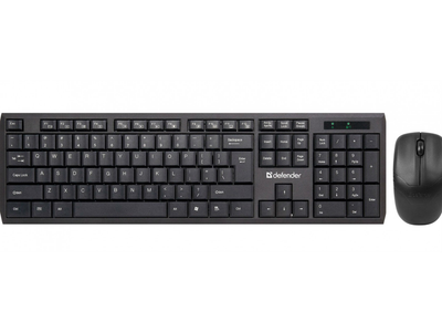 Комплект (клавіатура + миша) Defender Harvard (45945) USB (C-945 KIT Black)
