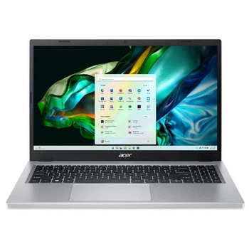 Ноутбук Acer 15.6" Aspire 3 A315-510P/Intel N100/4GB/128SSD/IntelUHD/Linux/Silver (NX.KDHEU.002)