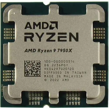 Процессор AMD Ryzen 9 7950X Tray (100-000000514) (Socket AM5, 32T, 5.7 ГГц, Box) Б/у