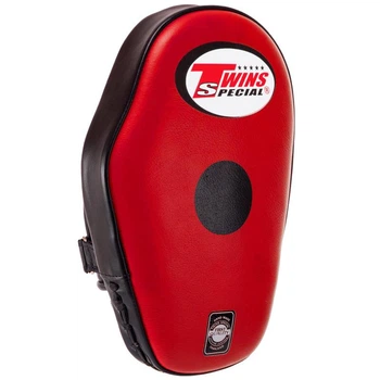 Лапа Прямая для бокса и единоборств TWINS PML-5-L левая 29x18x6см 1шт Цвет: Красный-черный