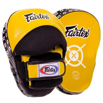 Лапа Вигнута для боксу та єдиноборств FARTEX BO-3362 2шт Колір: Жовтий