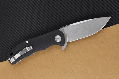 Ніж складаний CH Knives CH 3504-G10-black