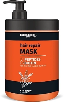 Відновлююча маска з пептидами та біотином - Prosalon Peptides & Biotin 1000ml (1185892-185864)