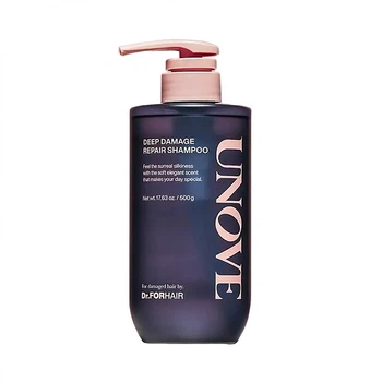 Восстанавливающий шампунь для поврежденных волос - Dr.FORHAIR Unove Deep Damage Repair Shampoo 500ml (1230554-189696)
