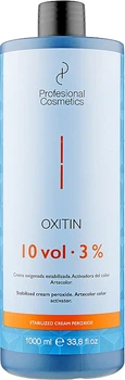 Окислювач 3% - Profesional Cosmetics Oxitin 10 Vol 1000ml (923302-188576)