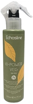 Концентрированный лосьон для восстановления поврежденных волос - Echosline Ki-Power Veg Spray Concentrated Lotion for Damaged Hair Without Rinsing 200ml (1181953-186684)