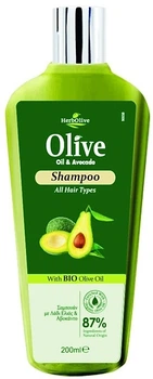 Шампунь для всех типов волос с маслом авокадо - Madis HerbOlive Oil & Avocado Shampoo 200ml (1207118-187716)