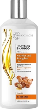 Шампунь для волосся "Multivitamin + Argan Oil" - The Body Love Multivitamin Shampoo 300ml (1191033-187345)