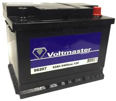 Акумулятор 62Ah-12v VOLTMASTER (Exide) (242х175х190),R,EN540