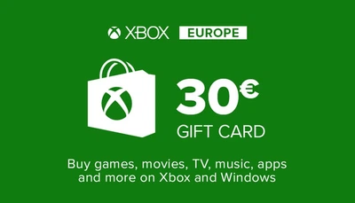 Xbox Gift Card 30€ (Euro area) - Europe