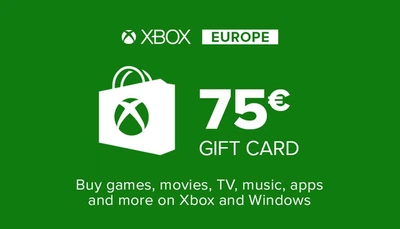 Xbox Gift Card 75€ (Euro area) - Europe