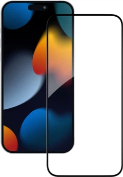 Захисне скло ACCLAB 9H для Apple iPhone 15/iPhone 16 Black (1283126575228)