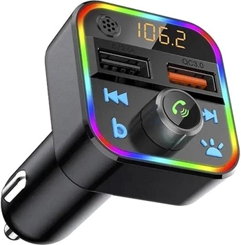 Transmiter FM Blow Bluetooth 5+QC3.0 RGB 74-164# (5900804117834)