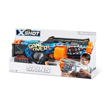 Бластер Zuru X-Shot Skins Last Stand Game Over, 16 патронів 36518A