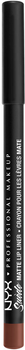 Олівець для губ NYX Professional Makeup Suede Matte Lip Liner 60 Clinger (800897170516)