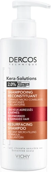 Szampon Vichy Dercos Kera-Solutions z kompleksem Pro-Keratyna do rekonstrukcji powierzchni uszkodzonych, osłabionych włosów 200 ml (3337875673907)