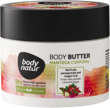 Батер для тіла Body Natur Body butter Red fruits Pomegranate and Dragon fruit 200 мл (8414719408064)