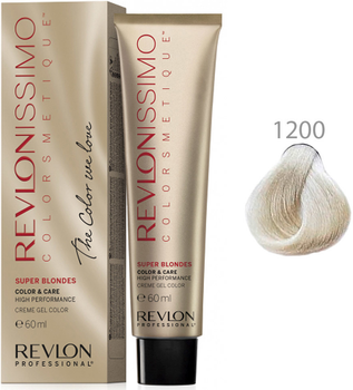 Farba do włosów w kremie Revlon Professional Revlonissimo Colorsmetique Intense Blonde 1200 IB 60 ml (8432225098005)