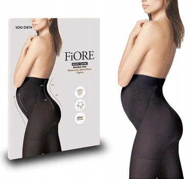 Колготки для беременных Fiore Mama 100 Den 4 Черный (Арт 0071)