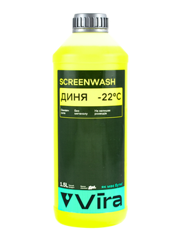 Омыватель стекла зимний -22 °С дыня VIRA 1,5 л (VI0500)