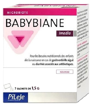 Suplement diety PiLeJe Babybian Imedia probiotyk 7 saszetek (3701145600076)