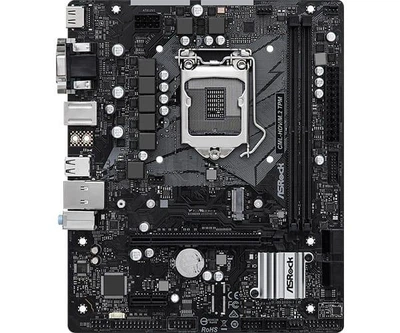 Материнська плата AsRock CML-HDV/M.2 TPM (CML-HDV/M.2 TPM) (s1200, Intel H310, Micro-ATX)