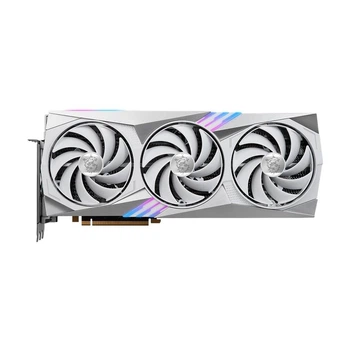 Відеокарта MSI RTX 4080 16GB Gaming X Trio WHITE (RTX 4080 16GB GAMING X TRIO WHITE) (GDDR6X, 256 bit, PCI-E 4.0)