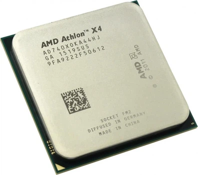 Процесор AMD Athlon X4 740 (AD740X0KA44HJ) (sFM2, 4T, 3.7 ГГц) Б/в