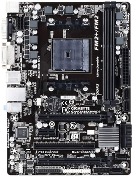 Материнська плата Gigabyte GA-F2A88XM-HD3 (GA-F2A88XM-HD3) (sFM2+, AMD A88X, ) Б/в