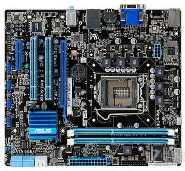 Материнська плата ASUS P8H67-M LX (P8H67-M LX) (s1155, Intel H67, Micro-ATX) Б/в