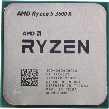 Процессор AMD Ryzen 5 3600X (100-000000022) (Socket AM4, 12T, 4.4 ГГц, Tray) Б/у
