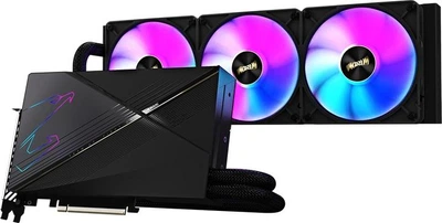 Відеокарта Gigabyte RTX 4080 WATERFORCE (GV-N4080AORUSX W-16GD) (GDDR6X, 256 bit, PCI-E 4.0)