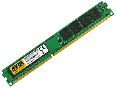 Модуль пам'яті Avis DDR3 8Gb 1600 Mhz (AD3F1600N11/8) Б/в