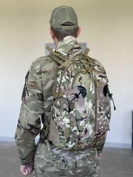 Военный тактический штурмовой рюкзак Tactic на 25 л Мультикам (A57-807-multic)