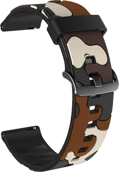 Ремешок Tactic Camouflage Силиконовый (20 мм) Brown (31700-30)