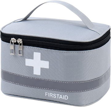 Аптечка сумка органайзер компактна портативна для медикаментів подорожей будинку 14x10x10 см (474862-Prob)
