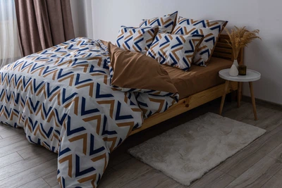Комплект постельного белья ТЕП Soft dreams Полуторный 145 x 210 см Geometry Pasion Ранфорс (2-03857_25908)