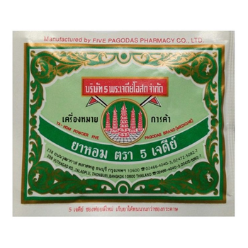 Тайський трав'яний порошок Я Хом антитоксин від отруєнь і похмілля Thai herb