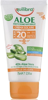 Солнцезащитный крем Equilibra Aloe SPF20 75 мл (8000137014491)