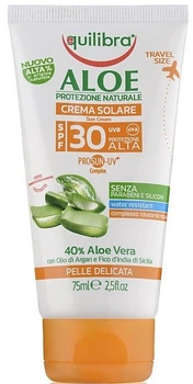 Солнцезащитный крем Equilibra Aloe SPF30+ 75 мл (8000137014507)