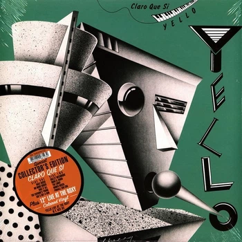 Вінілова платівка Yello - Claro Que Si / Live At The Roxy N.Y.Dec 83 (2LP, Album, Reissue, Limited, Special Edition, Clear and Black Vinyl)