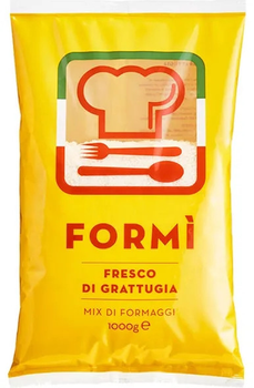 Тертий сир пармезан Formi fresco di grattugia mix di formaggi 1 кг